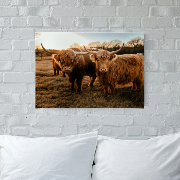 Jack and Jill Wrapped Canvas For Sale