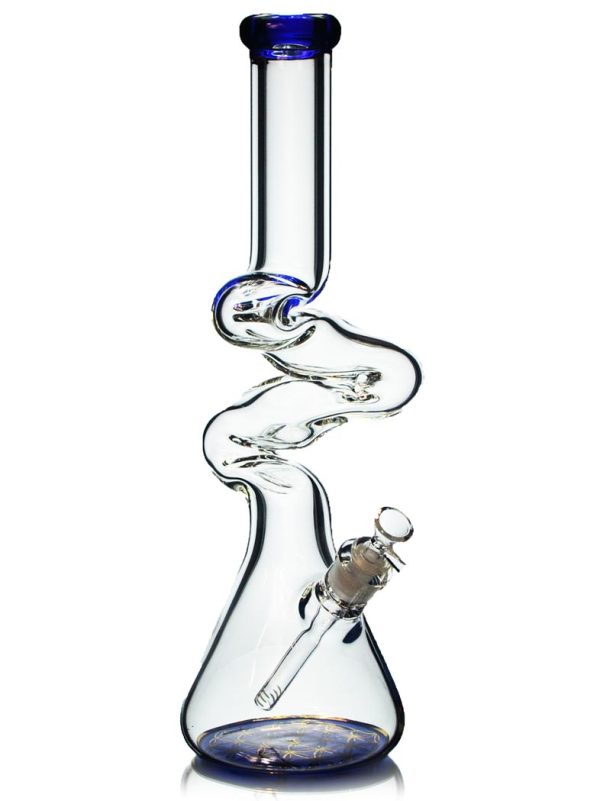 Big Z Shaped Twisted Bong For Cheap - Image 2