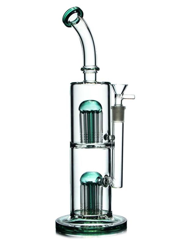 12  Double Chamber Tree Perc Bong Online now